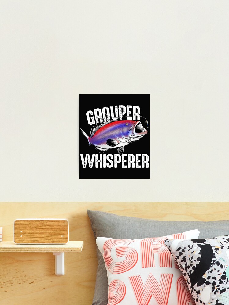 US Grouper Whisperer Fish | Photographic Print