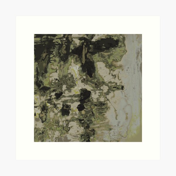 Item preview, Painterly (green) Get Stuffed designed and sold by Kate McGinley.