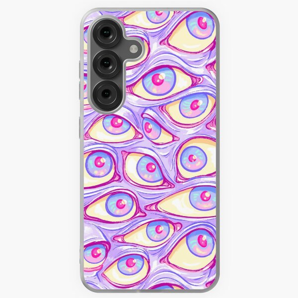Item preview, Wall of Eyes in Purple designed and sold by Paisley Yazel.