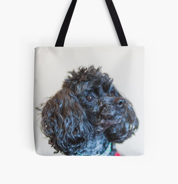 Classic poodle All Over Print Tote Bag