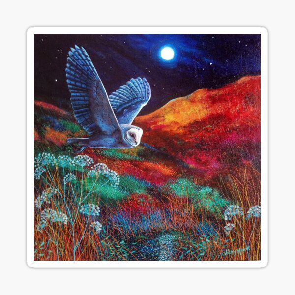 Item preview, Owl by moonlight  designed and sold by vickymount.