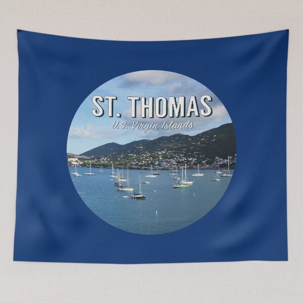 Aperçu de l'œuvre St. Thomas, USVI créée et vendue par HawkstoneDesign.