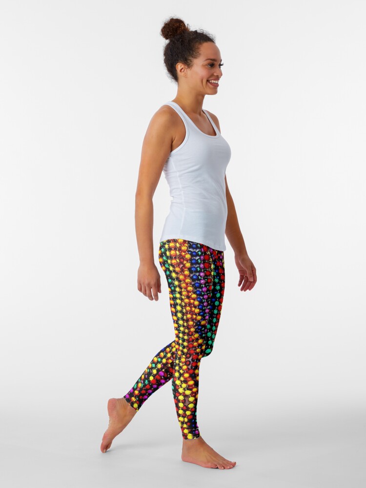 mardi gras leggings cover