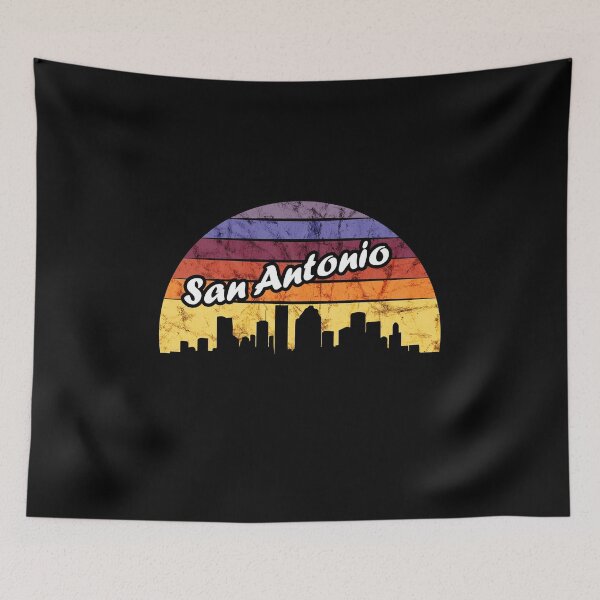 Item preview, San Antonio Texas City Sunset Sunrise Skyline designed and sold by titanosdesign.