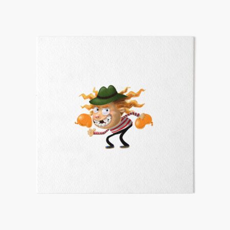 Aubrey the Strawberry. Art Board Print
