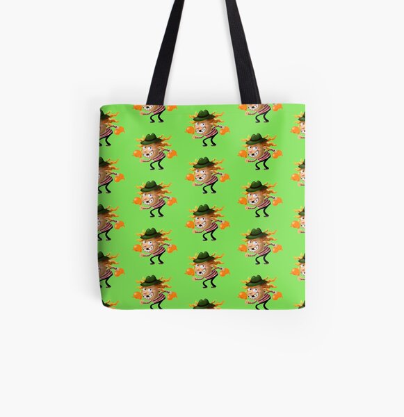 Aubrey the Strawberry. All Over Print Tote Bag