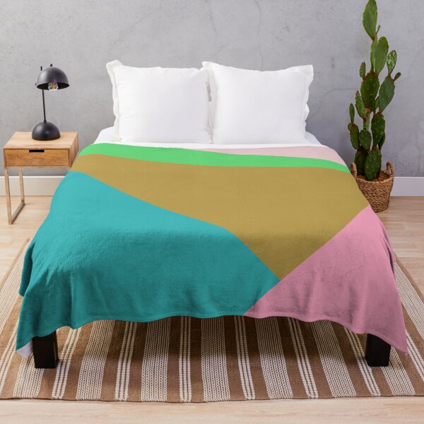 Item preview, Colorful Abstract Triangle Pattern in Pink, Green, and Blue designed and sold by JuneJournal.