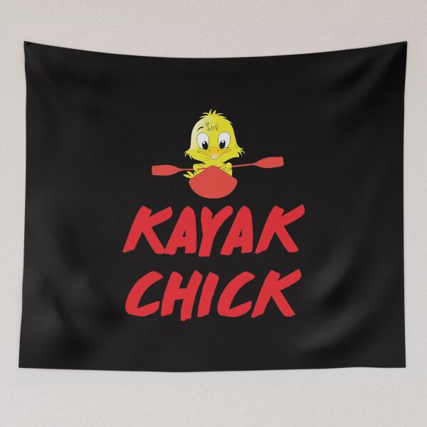 Item preview, Kayak Chic Chick Kayaking Kayaker Nature Water Lover T Shirt designed and sold by shoutoutshirtco.