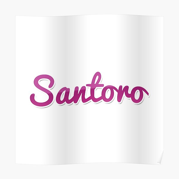 Santoro Posters Redbubble