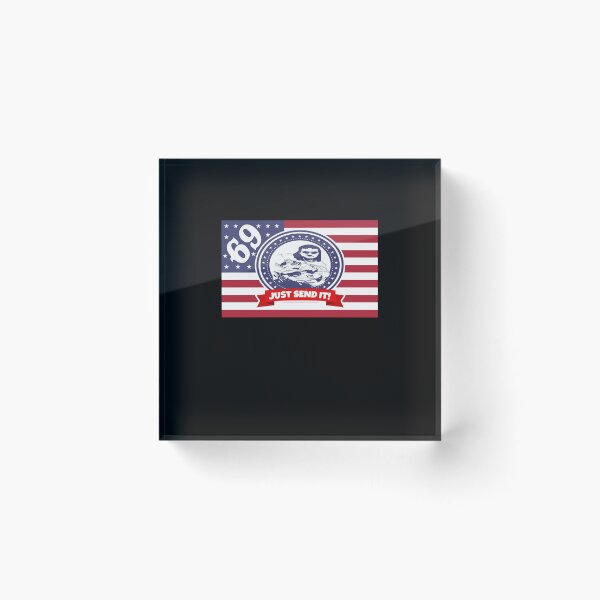 Item preview, American Flag Larry Enticer Just Gonna Send It Snowmobile Snowcross Snocross You guys Silly Still Gonna Send It 69 Vintage Funny Fan Gift designed and sold by Council-Queen.