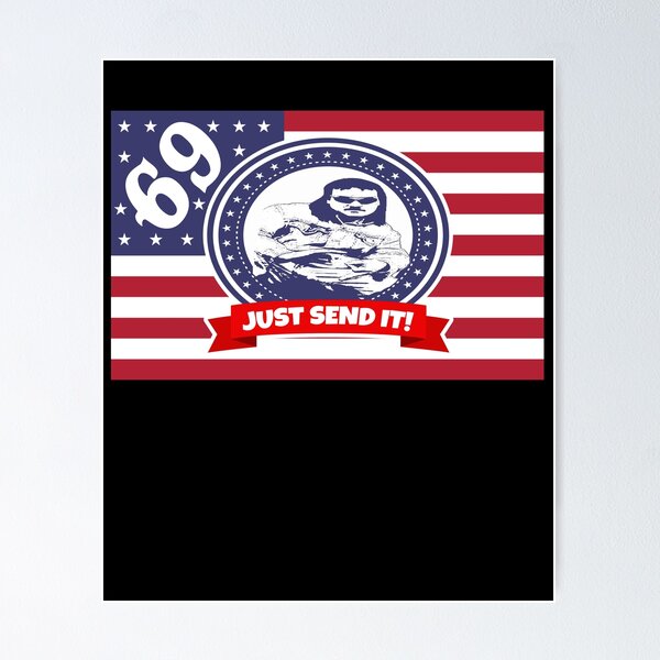 Item preview, American Flag Larry Enticer Just Gonna Send It Snowmobile Snowcross Snocross You guys Silly Still Gonna Send It 69 Vintage Funny Fan Gift designed and sold by Council-Queen.