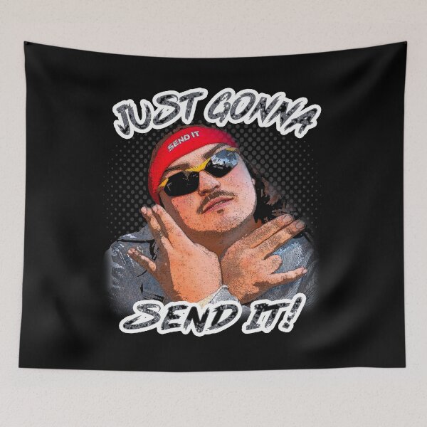 Item preview, Just Gonna Send It Snowmobile Snowcross Snocross You guys Silly Still Gonna Send It 69 Vintage LarryFunny Fan Gift designed and sold by Council-Queen.