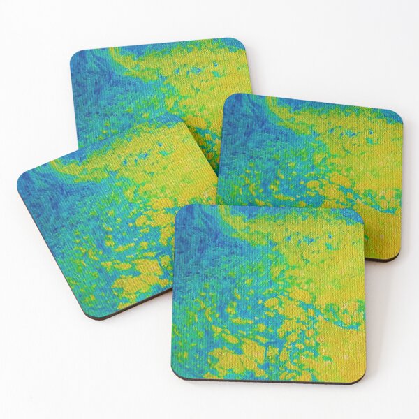 Item preview, Blue Yellow and Green Abstract Series (3 of 4) designed and sold by GingerEccentric.