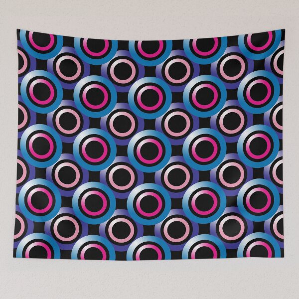 Item preview, Repeating Overlapping Circles Pattern designed and sold by MarkUK97.