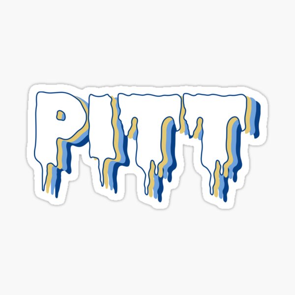 Pitt Drip Sticker