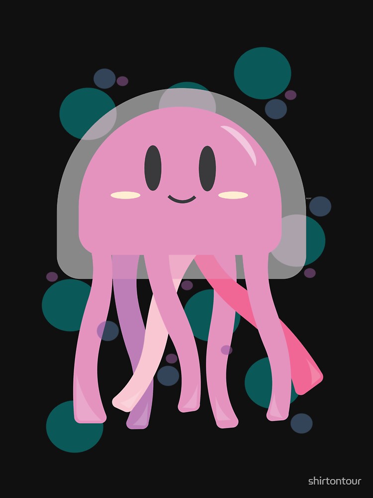 Funny cute jellyfish kids bathing fun sea holiday by shirtontour