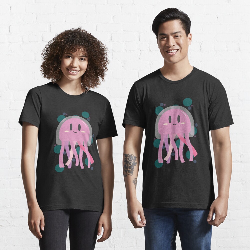 Funny cute jellyfish kids bathing fun sea holiday Essential T-Shirt