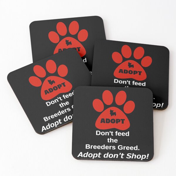 Item preview, Adopt A pet. Adopt don't shop designed and sold by azule1.