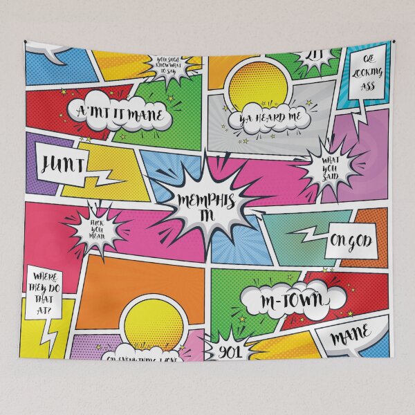 Item preview, Memphis Slang designed and sold by TwinPowerTammy.