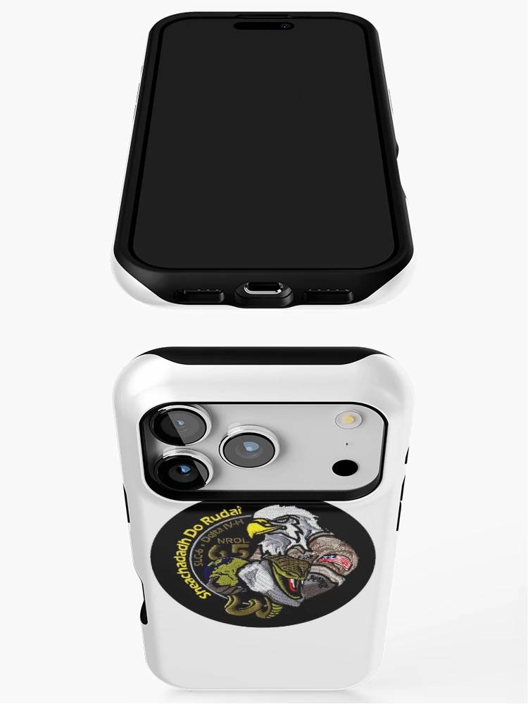Thumbnail 3 of 4, iPhone Case, NROL-65 Program Patch designed and sold by Nikki SpaceStuffPlus.