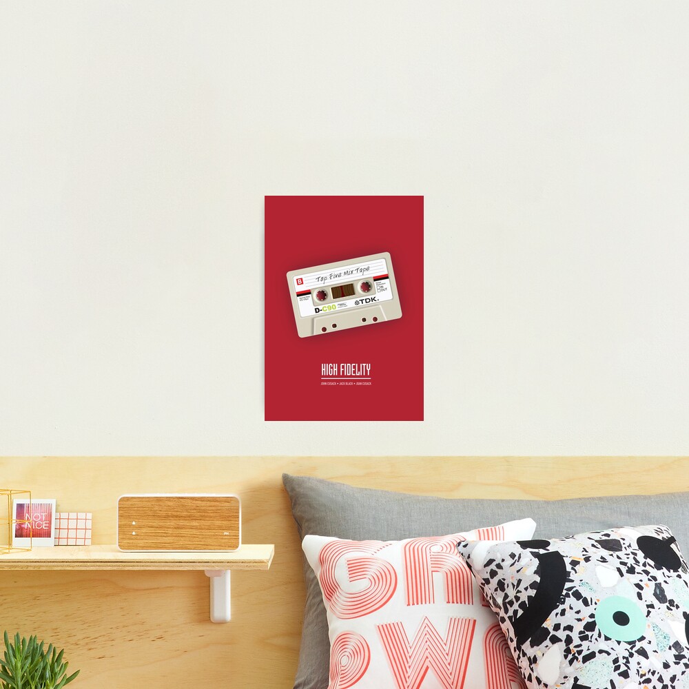 High Fidelity - Alternative Movie Poster Photographic Print