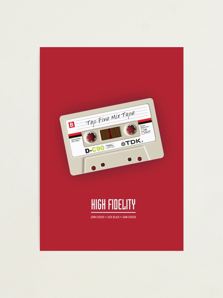 Alternate view of High Fidelity - Alternative Movie Poster Photographic Print