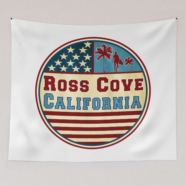 Item preview, Ross Cove Mavericks California Ocean Surf Palms Surfer Surfing designed and sold by Travel Time.