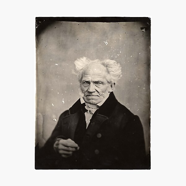 Item preview, Arthur Schopenhauer Portrait designed and sold by GodsAutopsy.