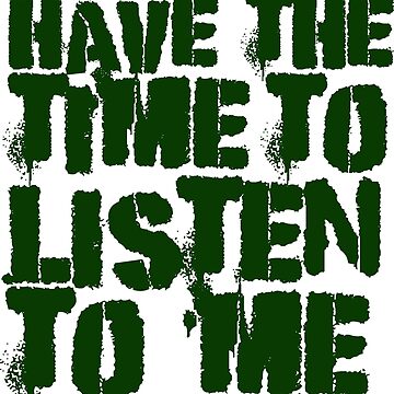 Artwork thumbnail, Lyric - Green by threeampersands