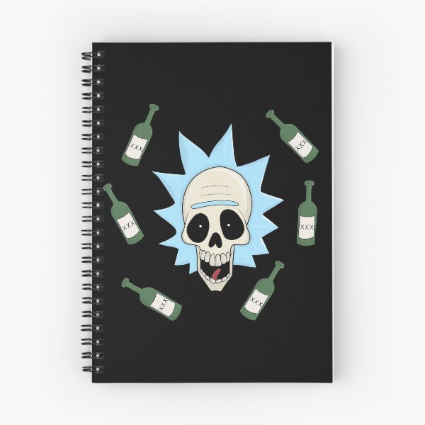Item preview, Rick Sanchez Skull designed and sold by ValentinaHramov.