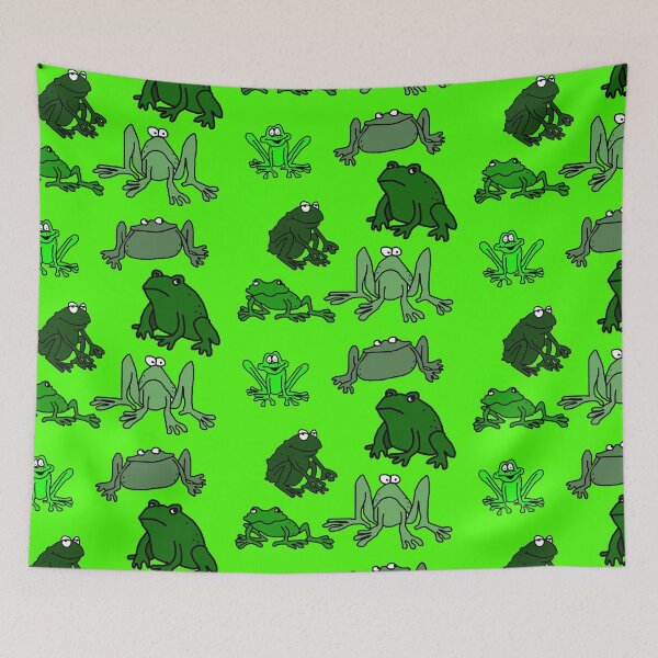 Item preview, Fabulously Funny Frog Cartoon designed and sold by jaggerstudios.