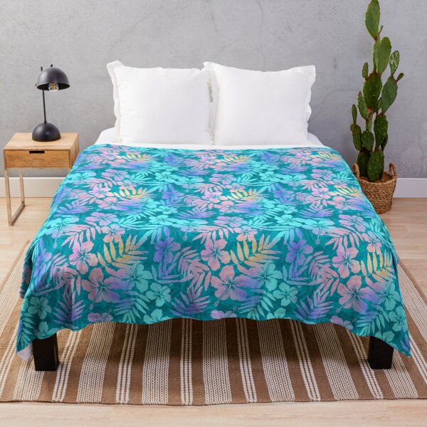 Item preview, Pearl colors tropic flowers pattern designed and sold by 1enchik.