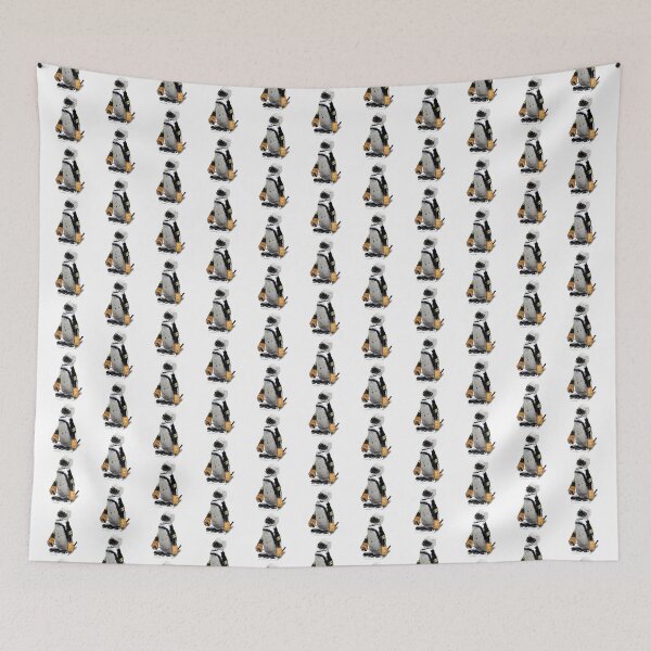 Artikelvorschau, Kleiner Maskottchen-Hockey-Spieler-Pinguin entworfen und verkauft von Gravityx9.