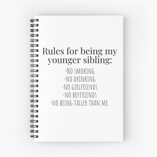 Item preview, Rules for siblings designed and sold by ObsessiveTesla.