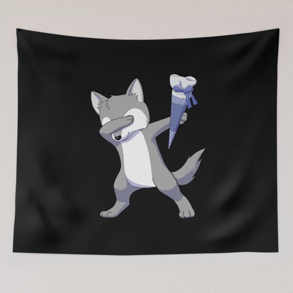 Item preview, Dabbing Wolf designed and sold by alwe-designs.
