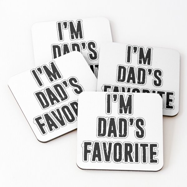 Item preview, Funny I'm Dad's Favorite Sibling Rivalry Funny  Father's Day   designed and sold by funnytshirtemp.