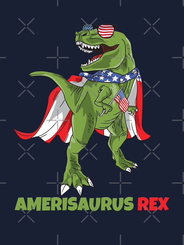 4th Of July For Dinosaurs Lovers Tropical Shirt, Dinosaurs Funny