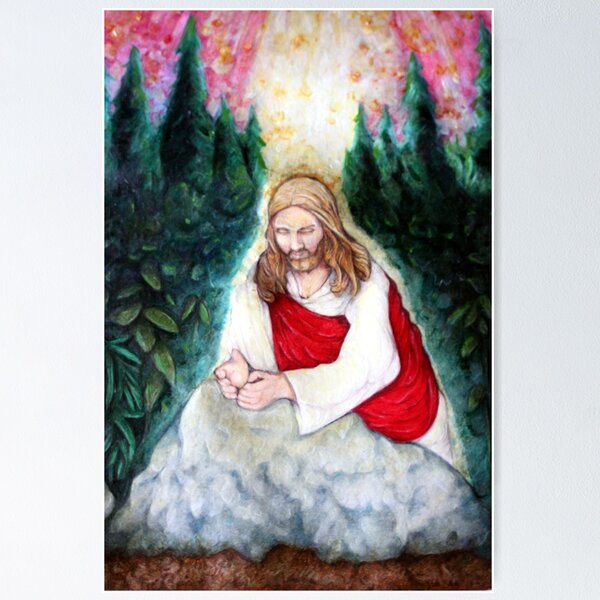 Item preview, Study of Christ in Gethsemane designed and sold by eruthart.
