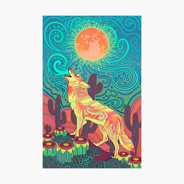 Item preview, Peyote Coyote designed and sold by Zack Loup.