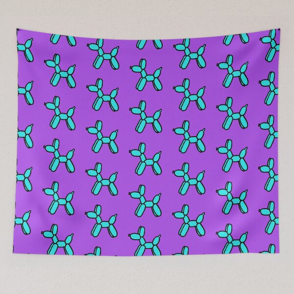 Item preview, Balloon Dogs: Purple and Teal designed and sold by Whoopsidoodle.