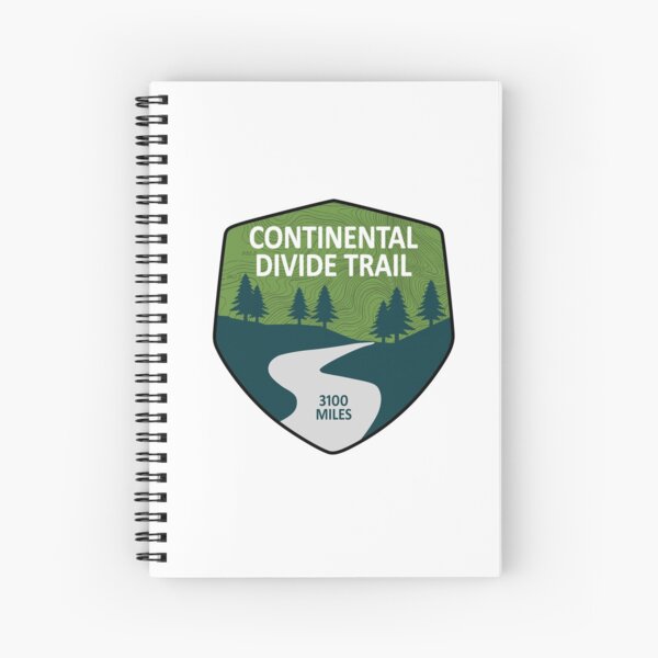 Continental Divide Trail Spiral Notebook