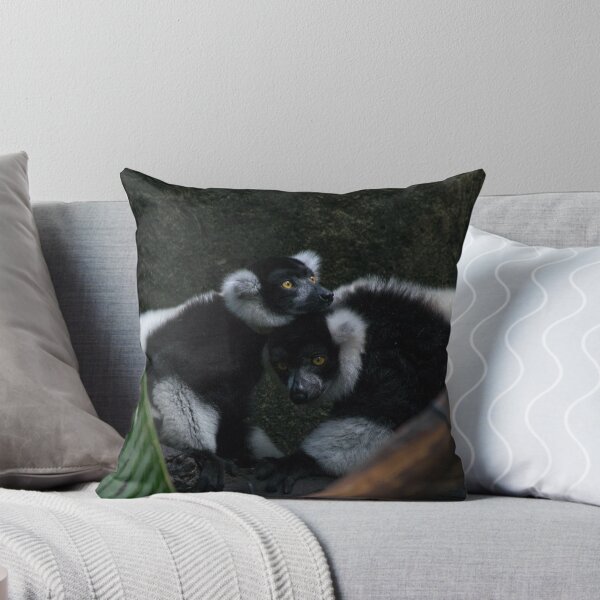 Item preview, Black and White Ruffed Lemurs designed and sold by bittervictory.