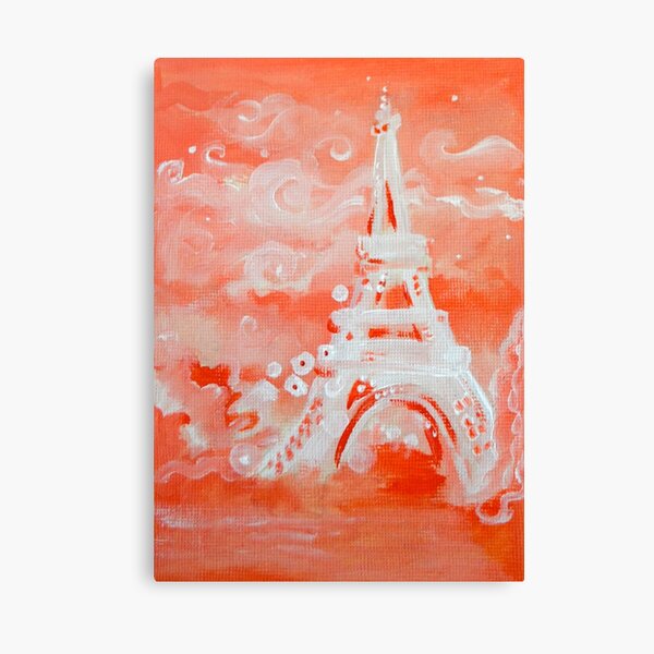 Paris Pink Canvas Print