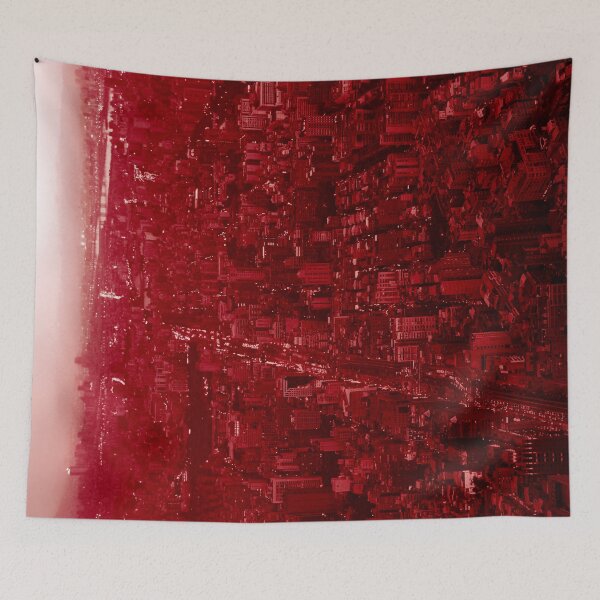 Item preview, urban view - sunset - red designed and sold by He-Be.
