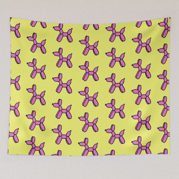 Item preview, Balloon Dogs: Pink and Yellow designed and sold by Whoopsidoodle.