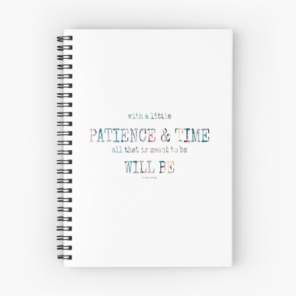 Item preview, patience & time~ designed and sold by Brandi Burdick.