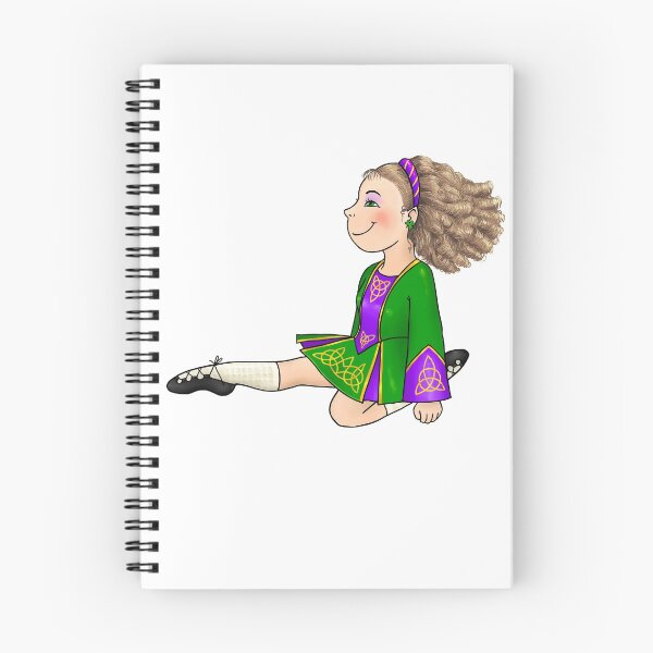 Item preview, Blondy Irish dancing girl in green dress designed and sold by 1enchik.