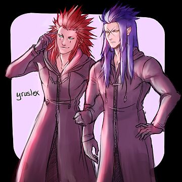Imagen de la obra Axel y Saix de Yruslex