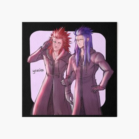 Vista previa del artículo con la obra «Axel y Saix», diseñado y vendido por Yruslex.