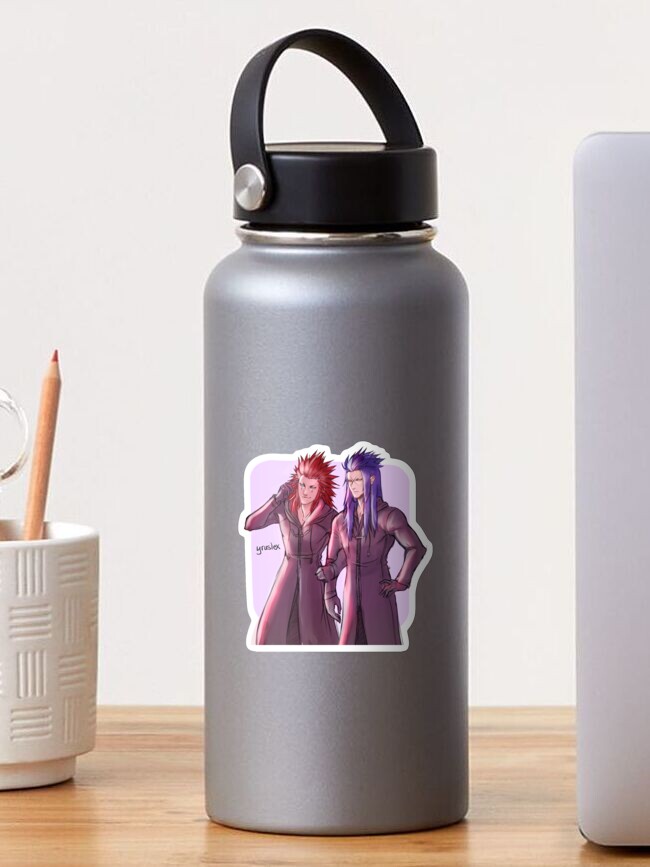 Imagen 1 de 3, Pegatina con la obra Axel y Saix, diseñada y vendida por Yruslex.